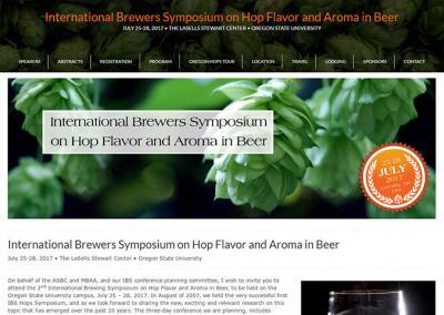 International Brewers Symposium on Hop Flavor and Aroma in Beer